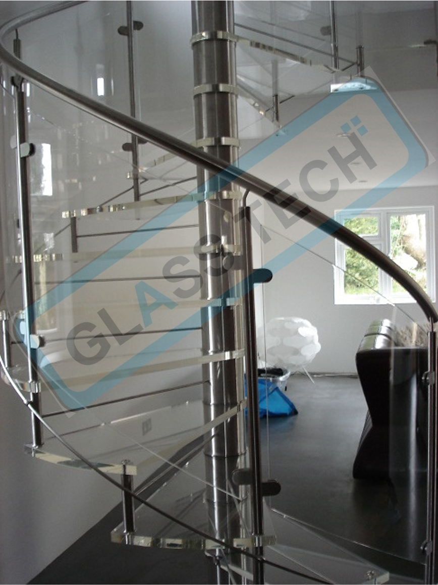 Home Bend railing Glass