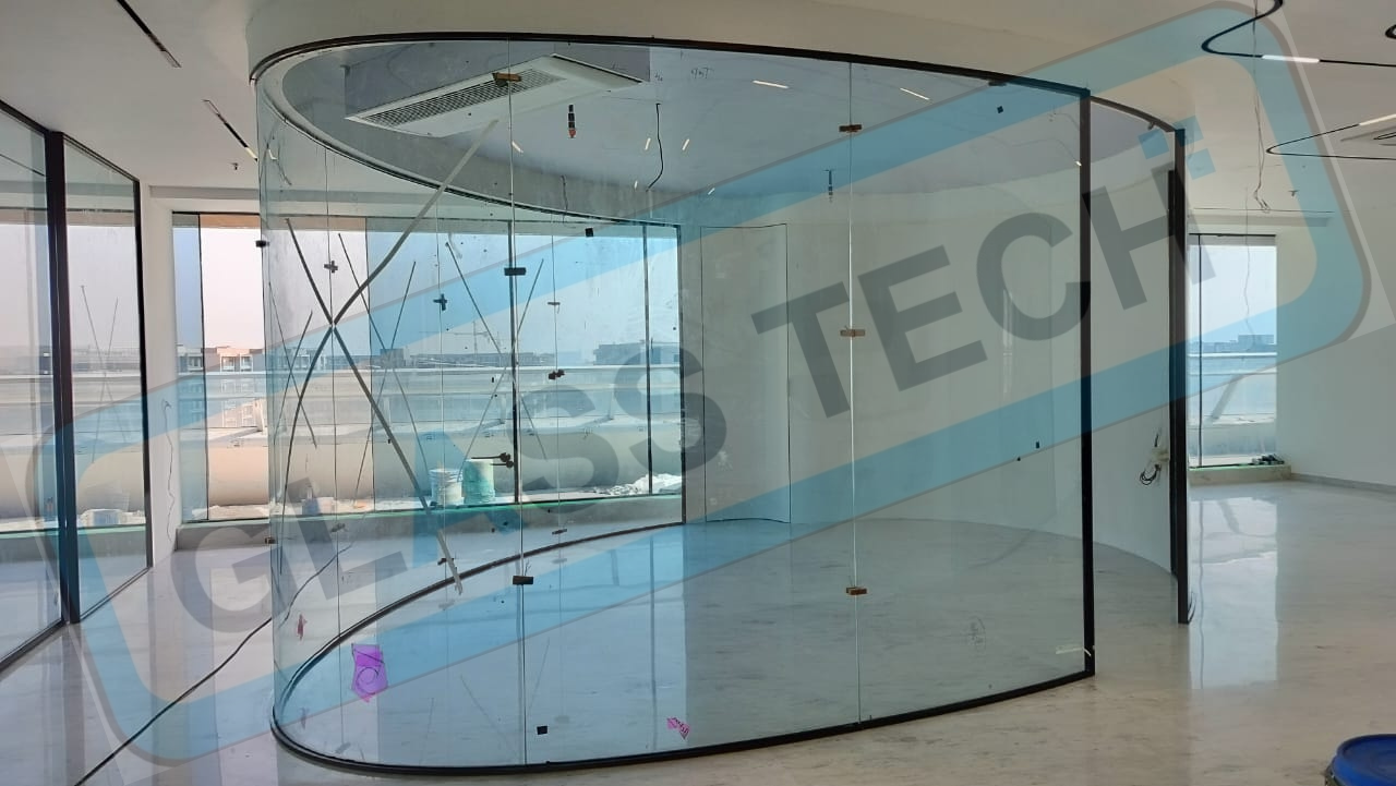 Home Cruve Bend Office Partition